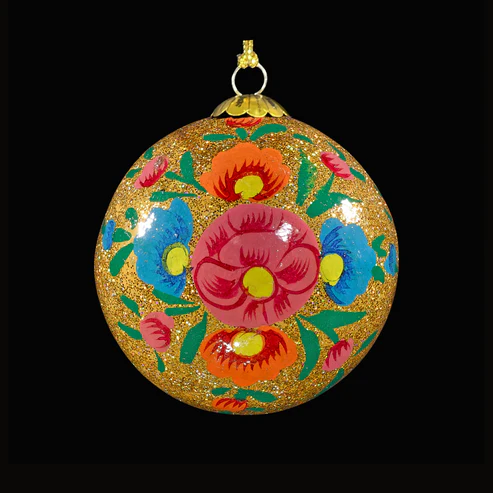 algold Alizeh Gold Christmas Bauble