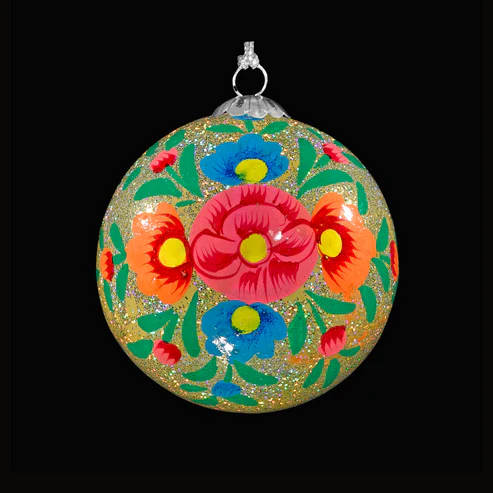 Alizeh Silver Christmas Bauble