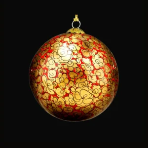 Enchanted Red Christmas Bauble