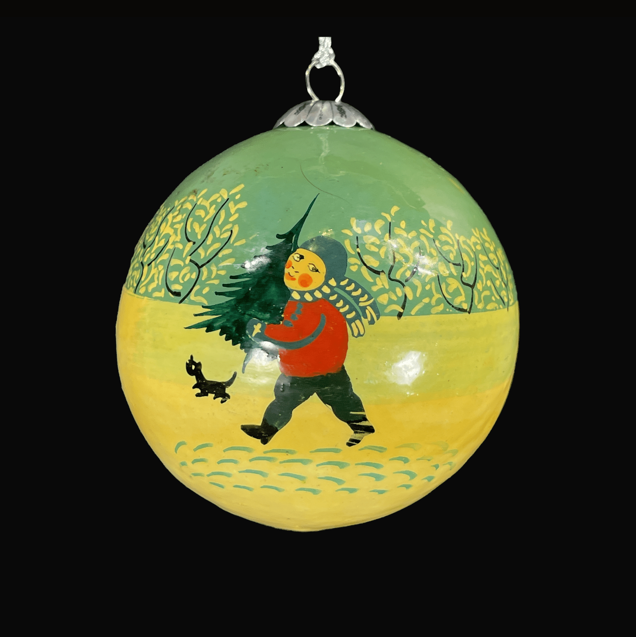 The Golden Boy Christmas Baubles
